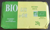 Beurre Doux - Lis d’Or 250 g