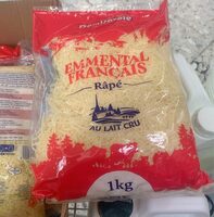 Emmental français rapé au lait cru