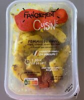 Pommes de terre, thym, tomates, olives et citron