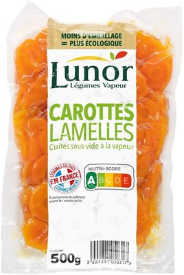 Carottes en rondelles - 500 g - Lunor