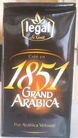 Café grand Arabica intense et velouté intensité n°7