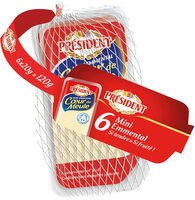 PRÉSIDENT 6 MINI EMMENTAL 6X20g