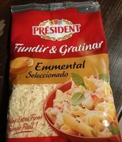 Queso emmental fundir y gratinar