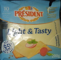 President Cheese Slices Light