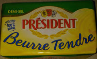 Beurre Tendre demi sel 80%MG