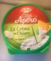 La crème au chèvre côté apéro