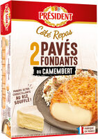 PRESIDENT COTE REPAS 2 PAVES FONDANTS AU CAMEMBERT 200g