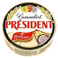 Camembert president 8 portionen
