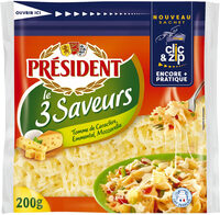 President rape le 3 saveurs 200g