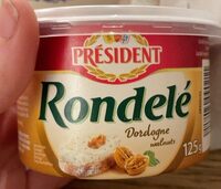 President Rondele med Valnøtt 125g