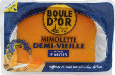 Mimolette demi-vieille, affinée 7 mois