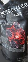 Puree de fruits à la mûre