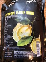 Purée de  citron jaune