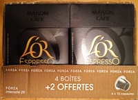 L'Or Espresso Forza (coffret 60 capsules)