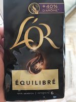 L'Or équilibré 100% arabica intensité 6