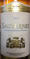 Sauternes 2013