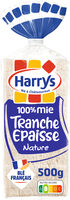 Pain de mie 100% mie harrys epaisse nature 500g