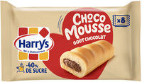 Goûter moelleux fourrés chocolat choco mousse moins de sucres 280g x8