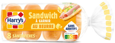 Sandwich à garnir au beurre