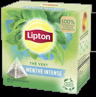 Lipton Thé Vert Menthe Intense 20 Sachets