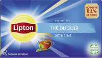 Lipton Thé du Soir Déthéiné 25 Sachets