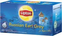 Lipton Thé Russian Earl Grey 20 Sachets