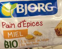 Pain d'épices miel bio