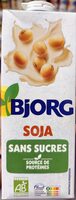 Soja nature sans sucre ajouté bio