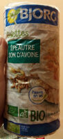 Galettes ÉPEAUTRE SON D'AVOINE