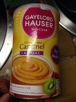 Crème saveur caramel