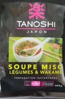 Soupe Miso légumes et wakamé