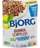 Quinoa lentilles