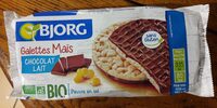 Galettes maïs chocolat lait