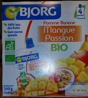 Pomme Banane Mangue Passion bio