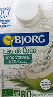 Eau de Coco 100% d'origine naturelle - Sans sucres ajoutés