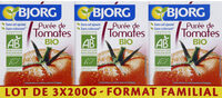 Purée de tomates bio