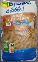 Torsades blé & épeautre bio
