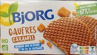 Gaufres caramel bio