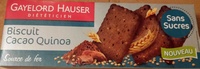 Biscuit Cacao Quinoa Sans Sucre