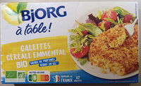 Galettes Céréales Emmental bio