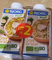 Soja gratin