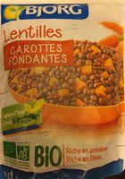 Lentilles carottes fondantes