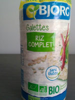 Galettes riz complet