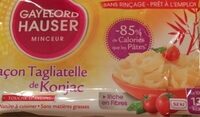 Façon tagliatelles de konjac