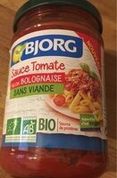 Sauce tomate façon bolognaise sans viande bio