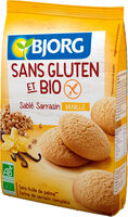 Sablé sarrasin vanille bio et sans gluten