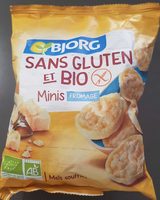Maïs soufflés Sans Gluten et Bio Minis Fromage