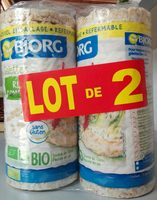 Galettes riz complet