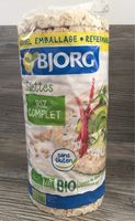Galettes riz complet