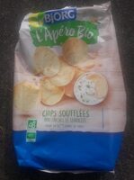 Chips soufflées pois chiches et lentilles